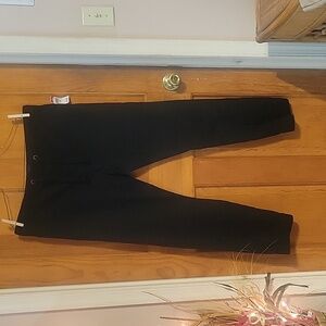 NWT Black men's elastic waiste pants.